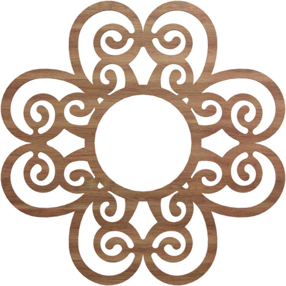 0.375 in. x 26 in. x 26 in. Wood (Walnut) Medallion Moulding price history on PriceWatchPro