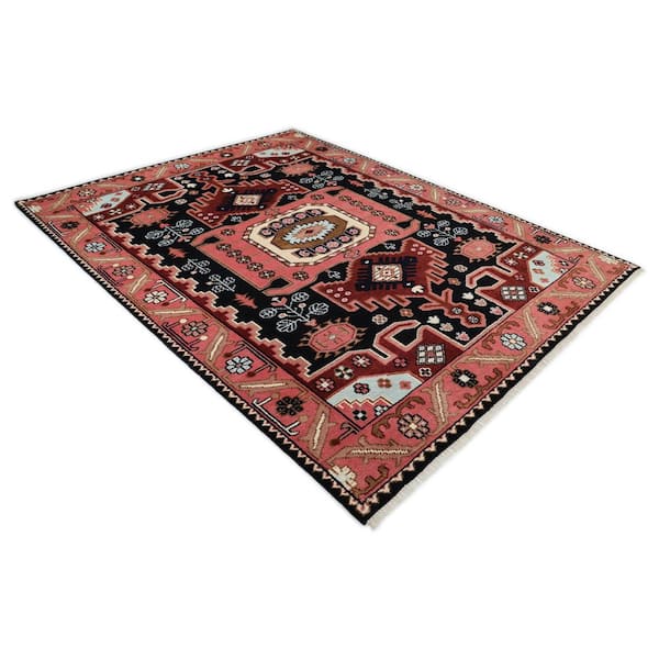Mojave Bohemian Black 9 ft. x 12 ft. Area Rug