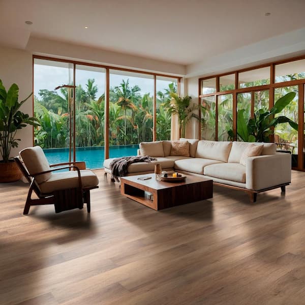 Druid Hills 12 MIL x 7 in. x 60 in. Waterproof Click Lock Rigid Core Luxury Vinyl Plank Flooring (26.73 sq. ft. /Case)