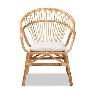Benicia Natural Rattan Dining Chair