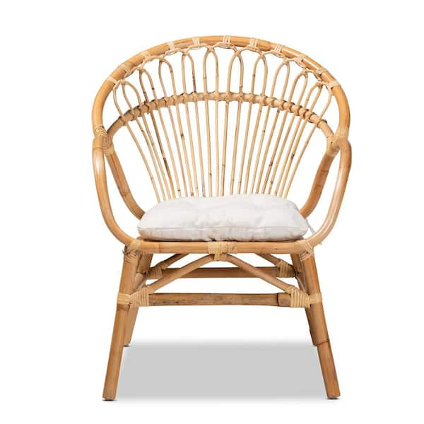 bali & pari Benicia Natural Rattan Dining Chair 210-12704-HD - The Home ...