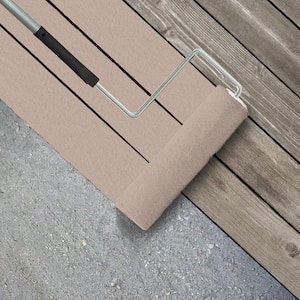 1 gal. #S190-2 Sand Dance Textured Low-Lustre Enamel Interior/Exterior Porch and Patio Anti-Slip Floor Paint