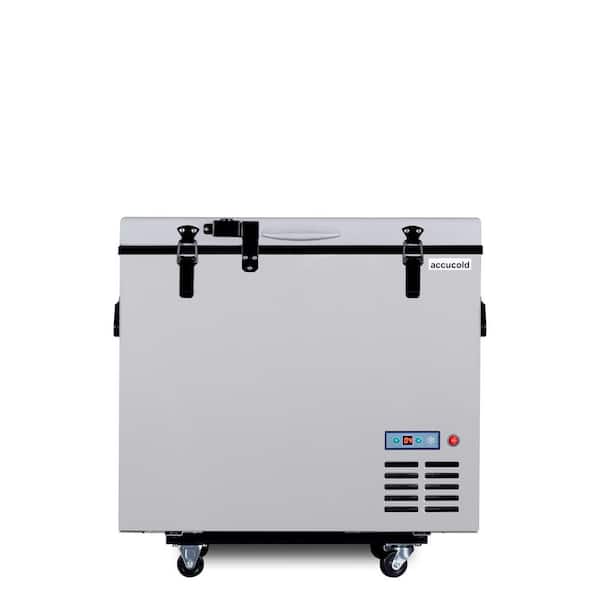 Summit Appliance 2.8 cu. ft. Portable Vaccine Refrigerator/Freezer in Gray