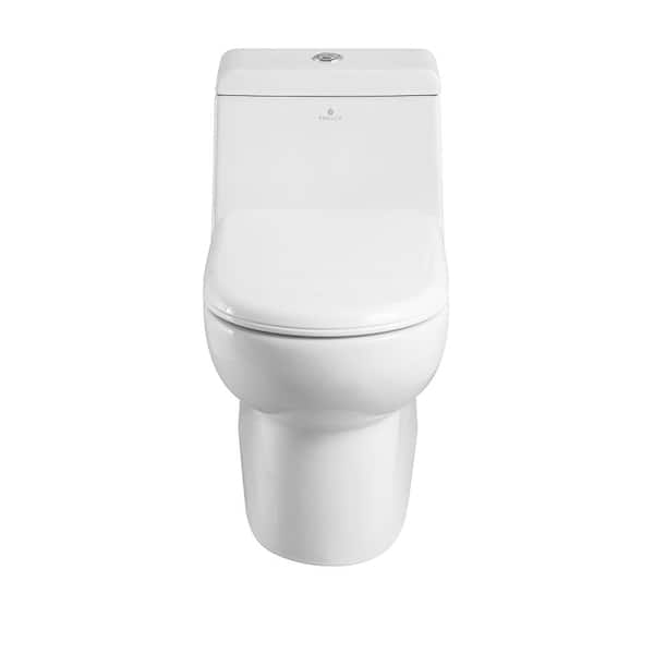 Fresca Antila 1-piece 0.8 / 1.6 GPF Dual Flush Elongated Toilet in