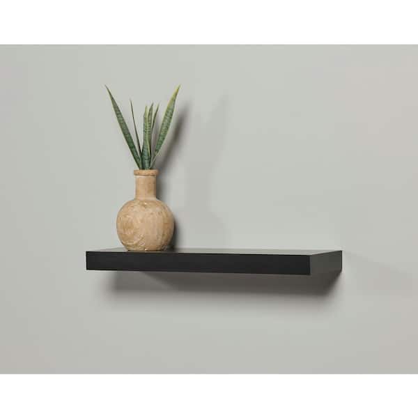 Small Floating Shelves for Wall, Small Black Shelf 5.9 * 5.7 Inch Display  Ledges for Small Decor, Mini Shelf for Wall, Black
