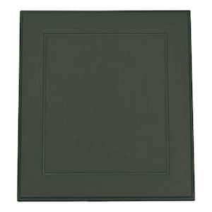 7.13 in. x 7.88 in. Surface Mounting Block in Charcoal Gray (Overall Dimensions 7.13 in. x 7.88 in. x 1.19 in.)