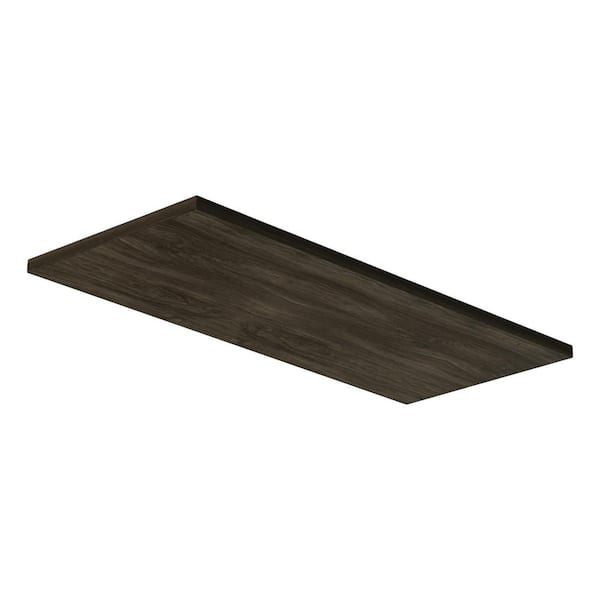 NexHome 11.8 in. D x 35.7 in. L Wood Shelf Ash Wood Laminated