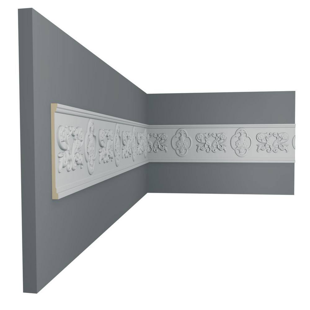 Gray Primed Polyurethane Decorative Panel Moulding
