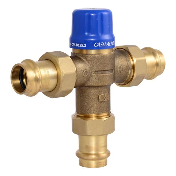 3/4-in Copper Press HG110D Thermostatic Mixing Valve