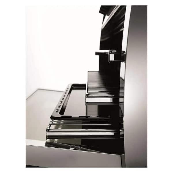 Dolcevita Series 36 in. 5 Elements Built-In Induction Range in Matte Black with Chrome Trim