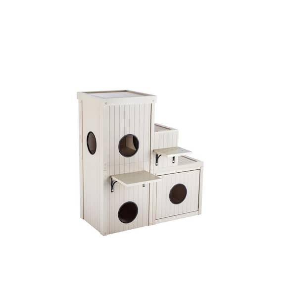 New Age Pet ecoFlex Kitty Katio Climber Cat House EHKK820 - The