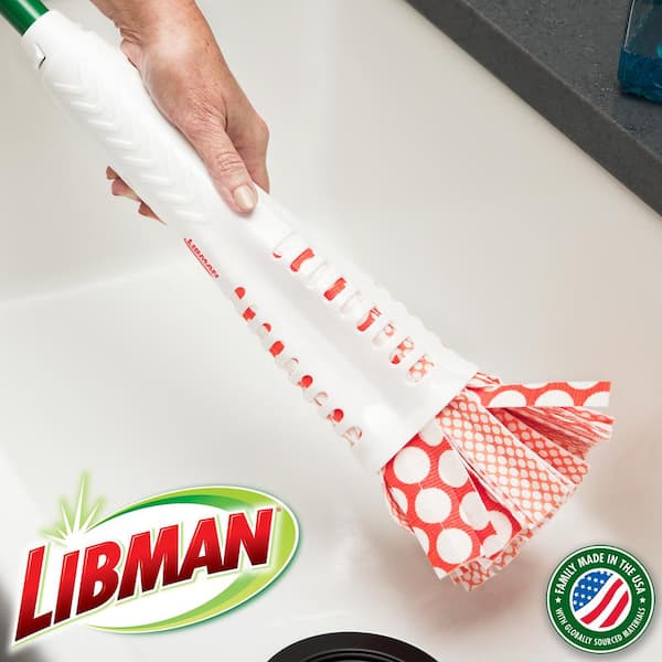 Wonder Microfiber Wet Mop with Built-in Wringer (12-Pack)