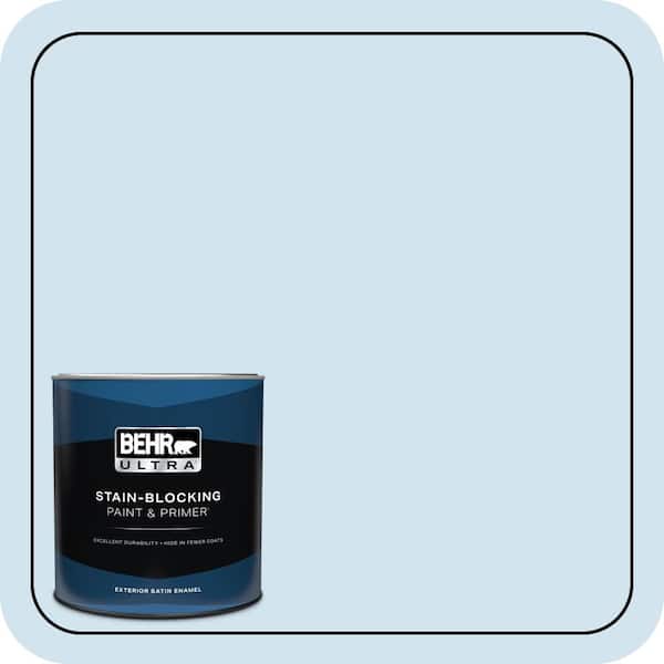 BEHR ULTRA 1 qt. #570C-2 Mystic Harbor Satin Enamel Exterior Paint & Primer