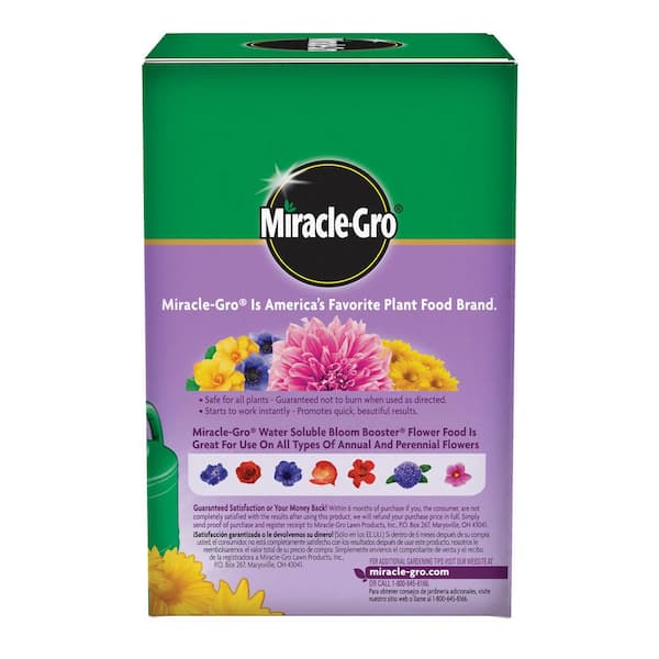 Miracle-Gro 1-Pound 1360011 Water Soluble Bloom Booster Flower Food 10-52-10... 