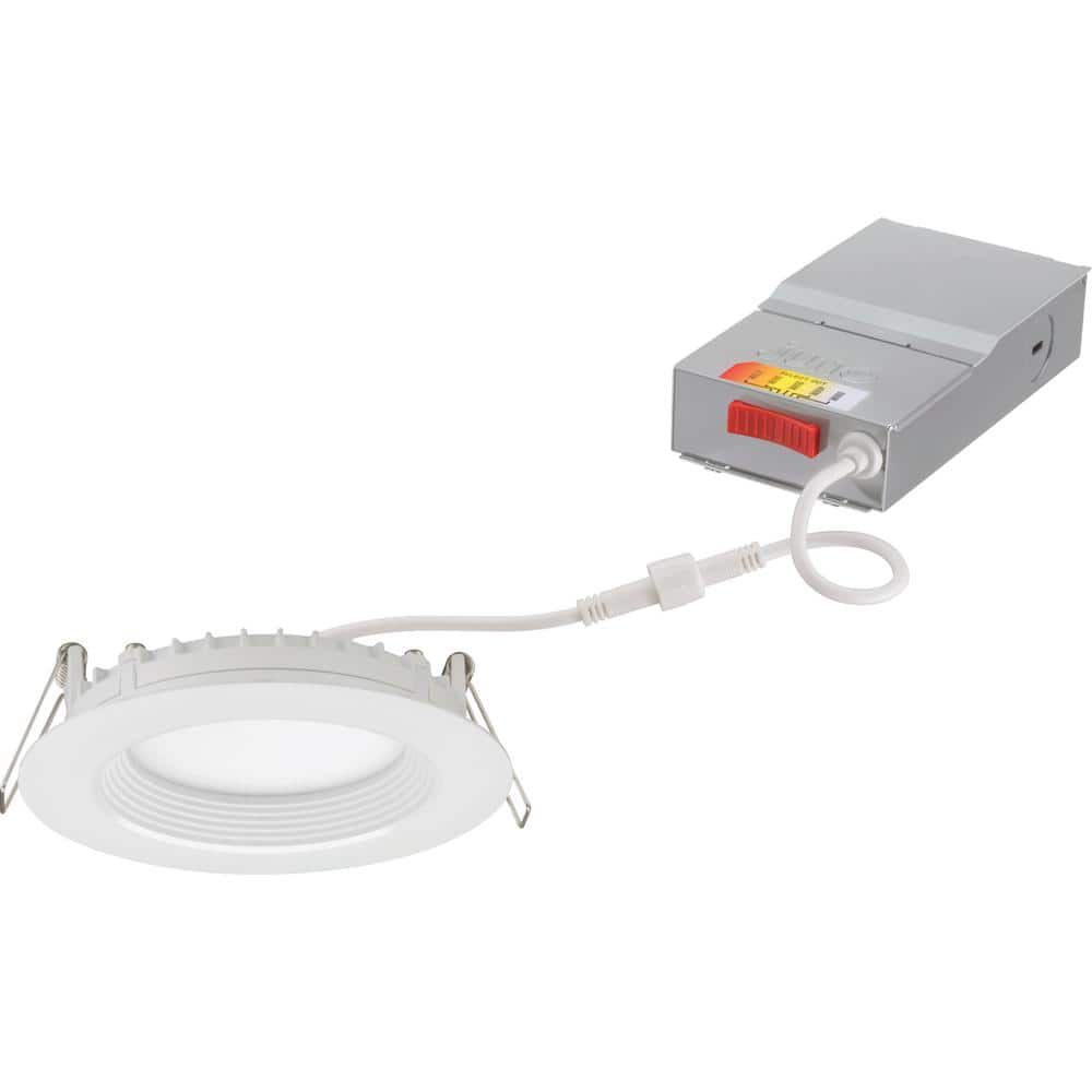 Wafer 5" White Aluminum LED Downlight for Indoor/Outdoor