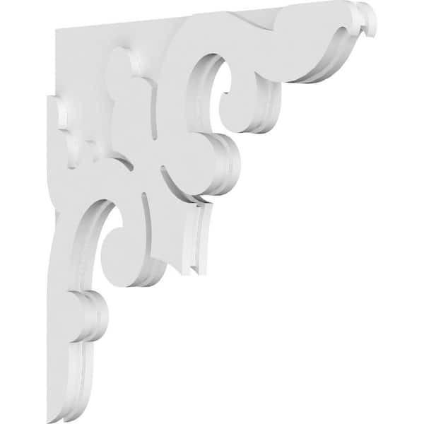 Ekena Millwork Milton 1.5 in. W x 22 in. H x 22 in. D Signature Urethane Polyurethane Corbel