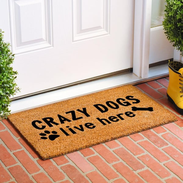 Do You Live Here? funny doormat