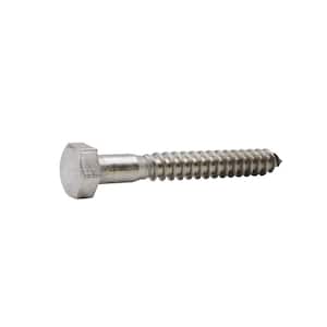 5/16 in. x 2-1/2 in. Hex Head Hex Drive Stainless Steel Lag Screw