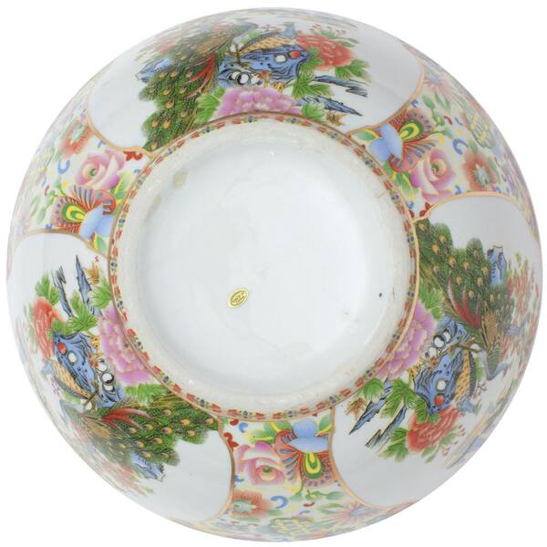 Vintage Jay & Sons China 2024 pedestal bowl birds and flowers