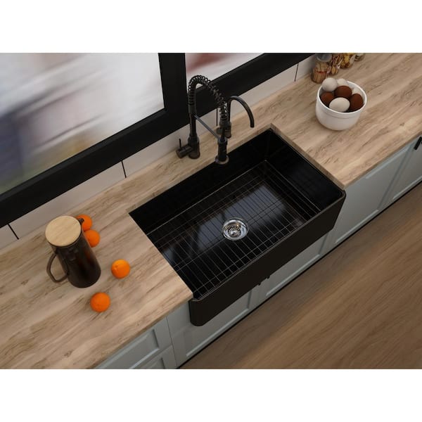 Protective Rubber Kitchen Sink Mat Non Slip Liner Belfast Drainer Round  Square