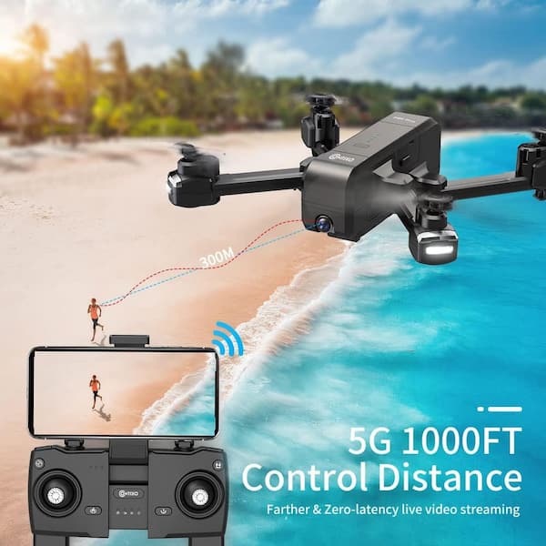 CONTIXO F22 Pro FPV Drone with Camera RC Quadcopter with 2.7K Video Gesture Control WiFi GPS Auto Hover Return Home Follow Me F22 Pro - The Home Depot