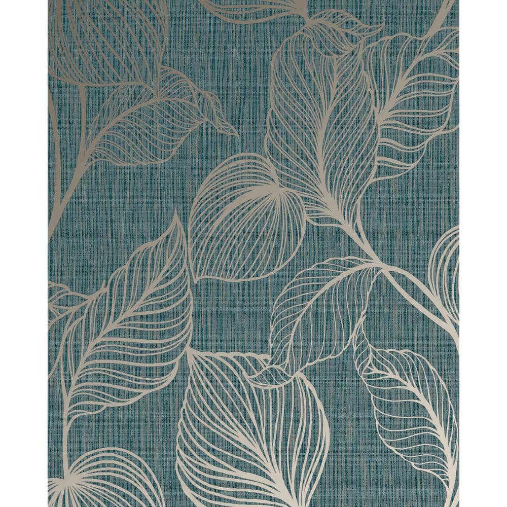 Royal Palm Emerald Wallpaper Sample