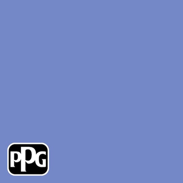 1 gal. PPG1246-6 Violets Are Blue Semi-Gloss Door, Trim and Cabinet Paint Low VOC