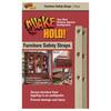 Quakehold! 4163 Kit Cinghie Per Mobili Anti-ribaltamento - 38 Cm, Beige, 2 Pezzi