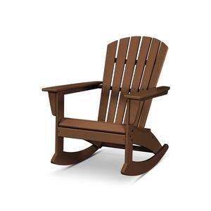 Grant Park Plastic Patio Outdoor Adirondack Rocking Chair