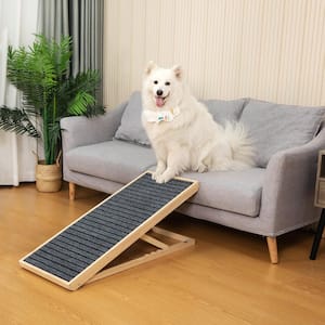 Dog Ramp Folding Stair 4-Level Height Adjustable Non-slip Mat