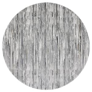 Veronica Casino Wheat 7 ft. 10 in. x 7 ft. 10 in. Round Area Rug