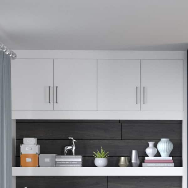 Hampton Bay Designer Series Edgeley Assembled 24x24x12 in. Wall Kitchen Cabinet in White W2424 EDWH The Home Depot