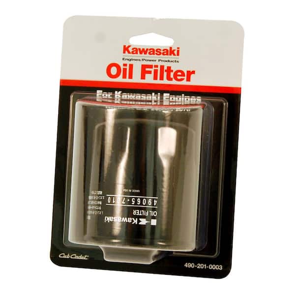 Kawasaki Oil Filter for Kawasaki - 25 HP Engines-490-201-0003 - The Home Depot