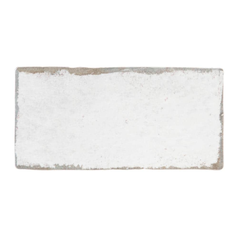 Bordeaux Parc Bordelais 3 in. x 6 in. Glossy Glazed Ceramic Wall Tile (5.37