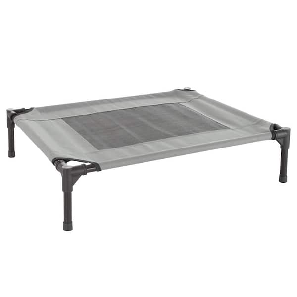 Petmaker Medium Gray Elevated Pet Bed HW3210134 The Home Depot