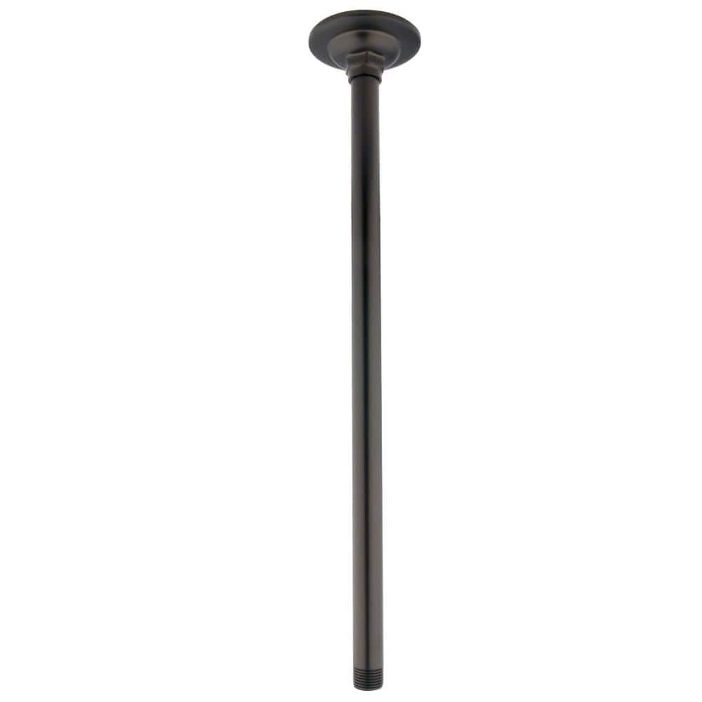 Kingston Brass Raindrop Ceiling 17 in. Shower Arm with Flange in Oil ...