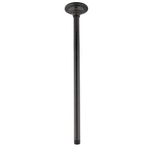 Raindrop Ceiling 17 in. Shower Arm with Flange in Oil Rubbed Bronze