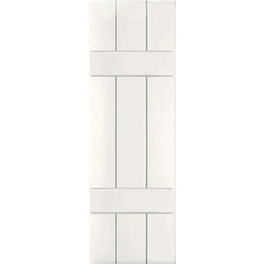 12 in. x 60 in. Exterior Real Wood Sapele Mahogany Board and Batten Shutters Pair White price history on PriceWatchPro