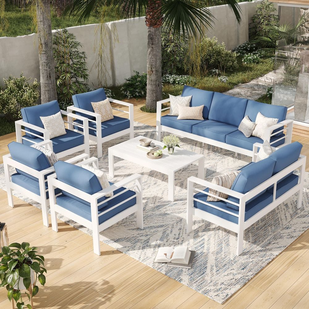 9-Person Outdoor Seating Set With Cushions price history on PriceWatchPro