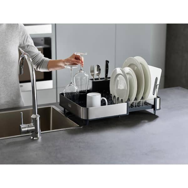 Joseph Joseph Extend Steel Expandable Dish Rack 85153 - The Home Depot