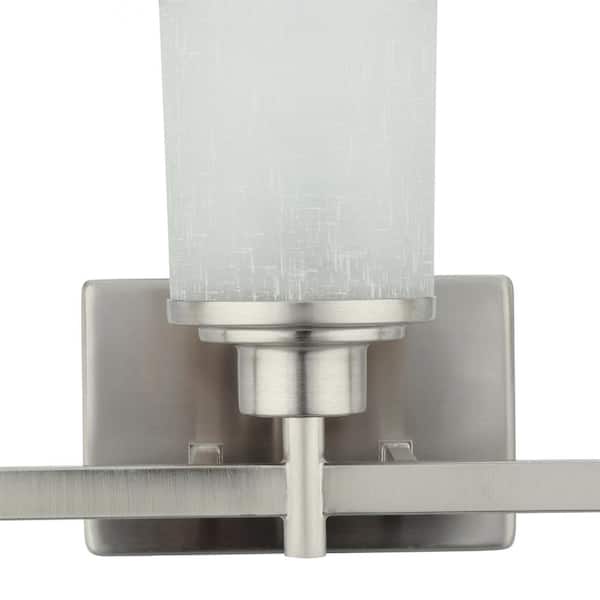 Alexa 3-Light Polished Chrome Vanity Light