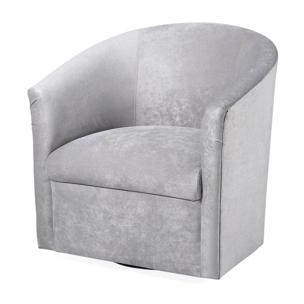 Elizabeth Silver Swivel Chair