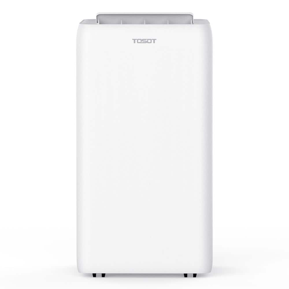 Tosot 8,000 BTU Portable Air Conditioner Cools 450 Sq. Ft. with Swing Function Remote Control in White -  TST-PAC-ALS-8K