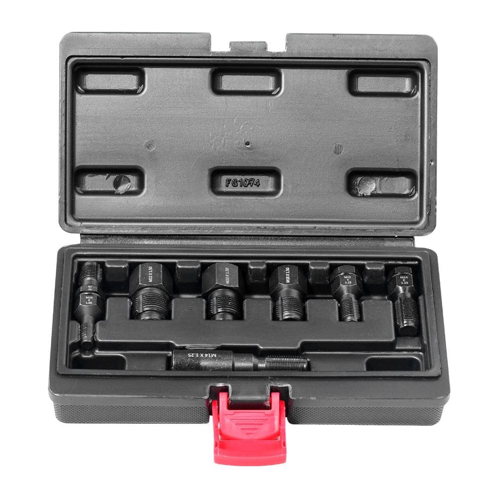 Flynama 7PCS Thread Chaser Set Metric Thread Restorer Tool
