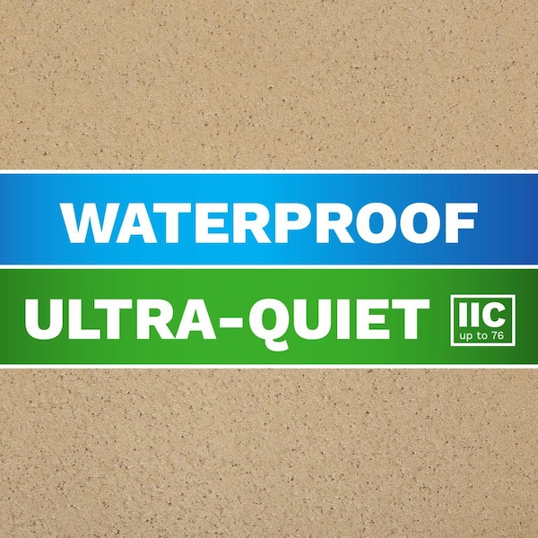 Eco Cork Foam - 675 sq. ft. 3 ft. x 25 ft. x 3.2mm Waterproof Premium Plus 10-in-1 Underlayment-Vinyl Plank, Laminate, Engineered Wood