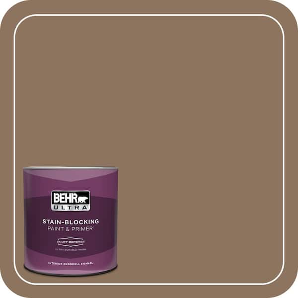 BEHR ULTRA 1 qt. #N260-6 Outdoor Cafe Extra Durable Eggshell Enamel Interior Paint & Primer