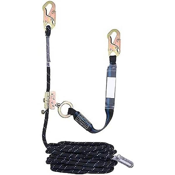 KIWDZFU 50 ft. Vertical Lifeline Assembly with Steel Snap Hook