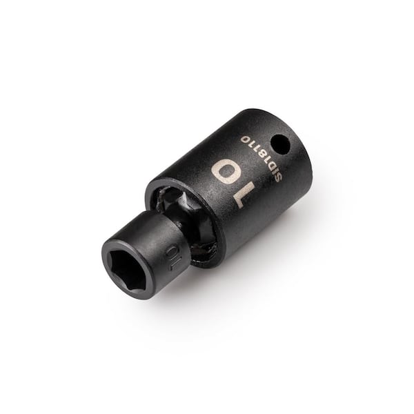 3/8 in. Drive x 10 mm 6-Point Universal Joint Impact Socket