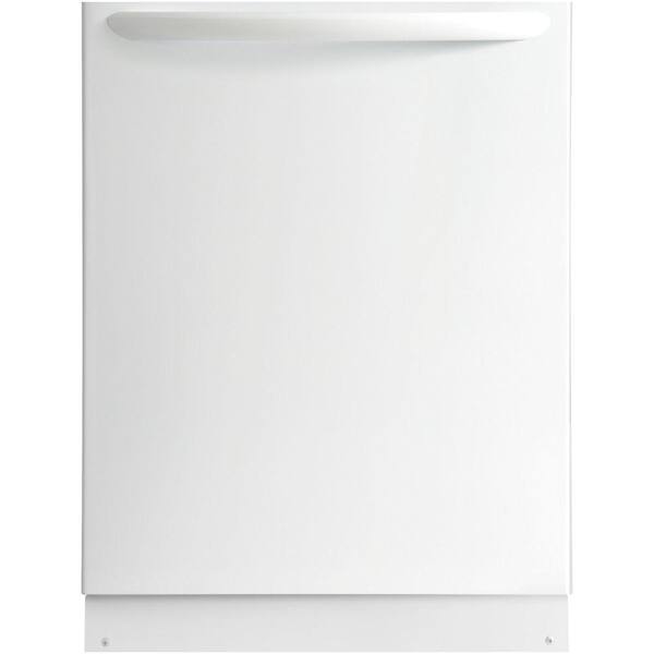Frigidaire Gallery Top Control Built-In Dishwasher in White-DISCONTINUED