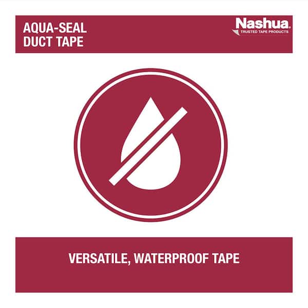 3 in. x 15 ft. (5 yds.) Aqua-Seal Waterproof Tape in Black